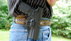 carrying concealed weapon alcohol