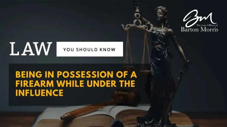 Possessing a Firearm While Drunk or High Possessing a Firearm While Drunk or High