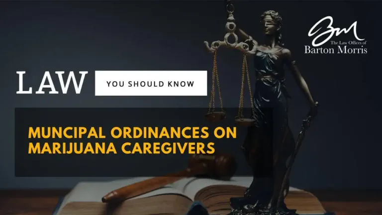 Municipal Ordinances on Marijuana Caregivers Municipal Ordinances on Marijuana Caregivers